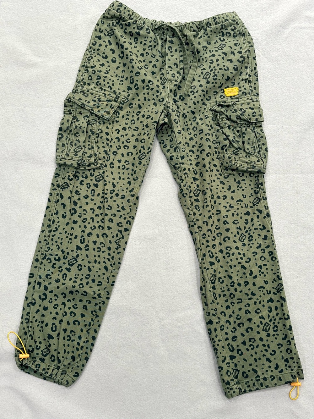 Billionaire Boys Club Rare Ice Cream Camo Green Ice Cream Logo Cargo Pants M/32